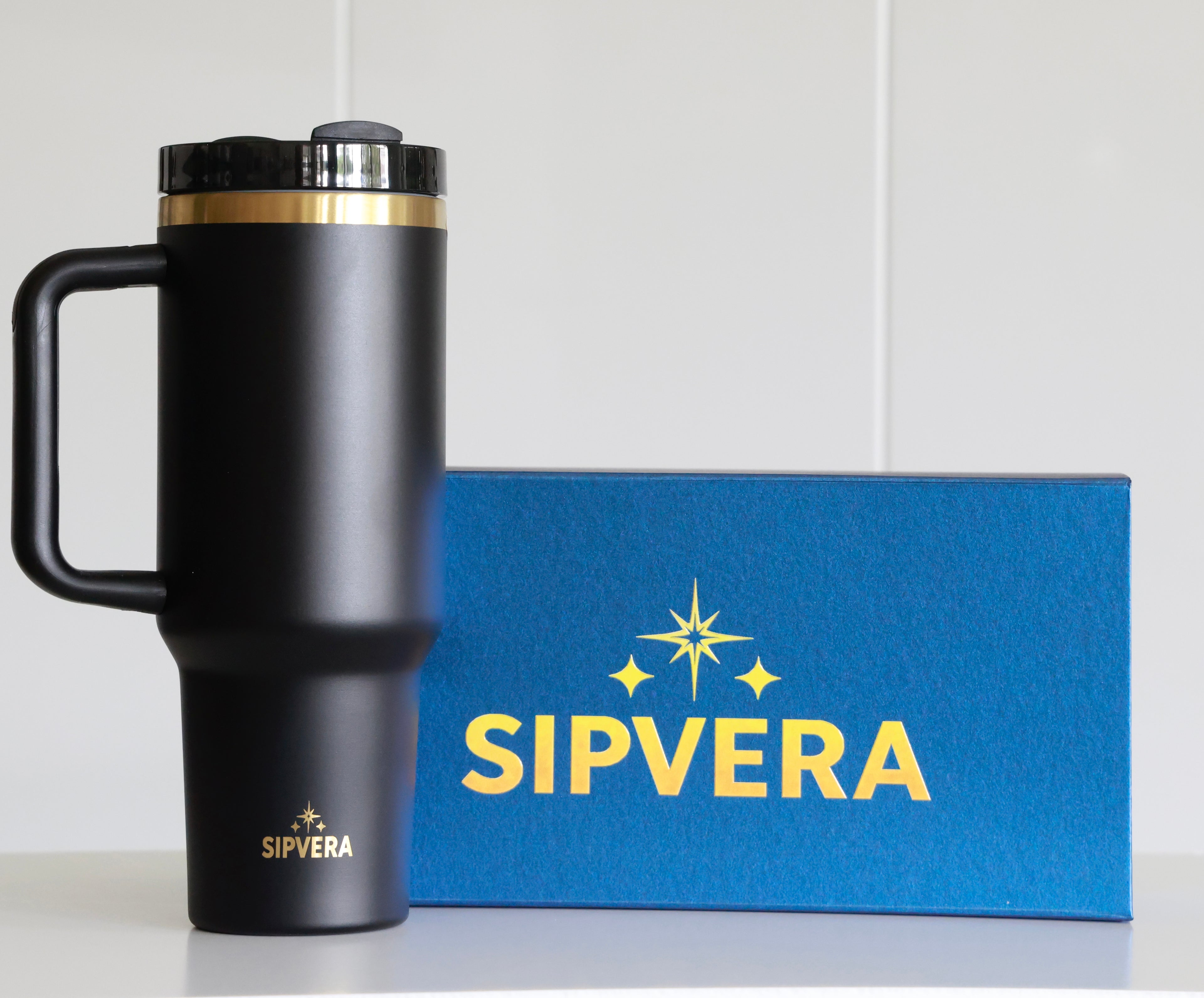 Sipvera Signature Tumbler – 40oz
